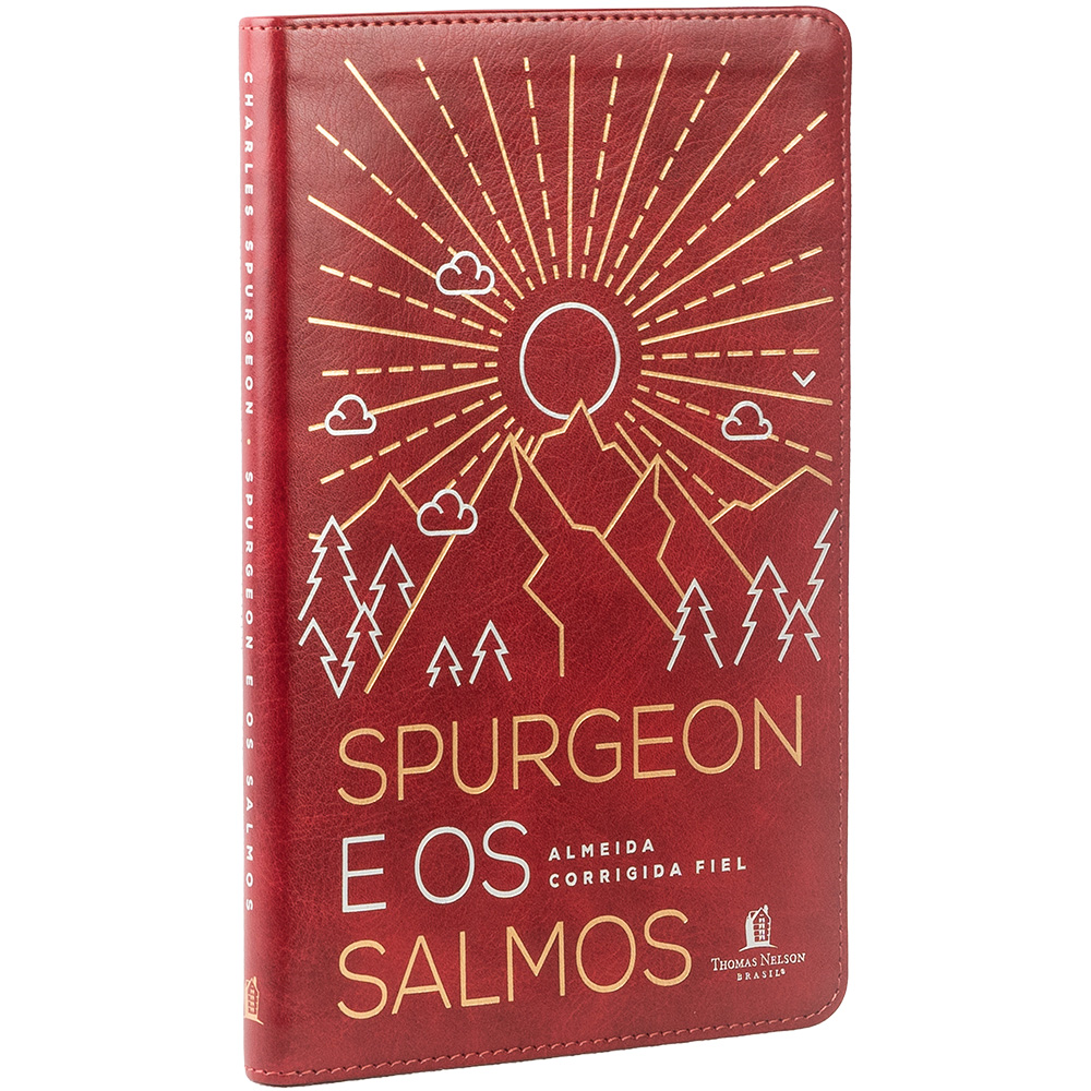 Devocional Spurgeon e os Salmos | Capa Courosoft Vermelha