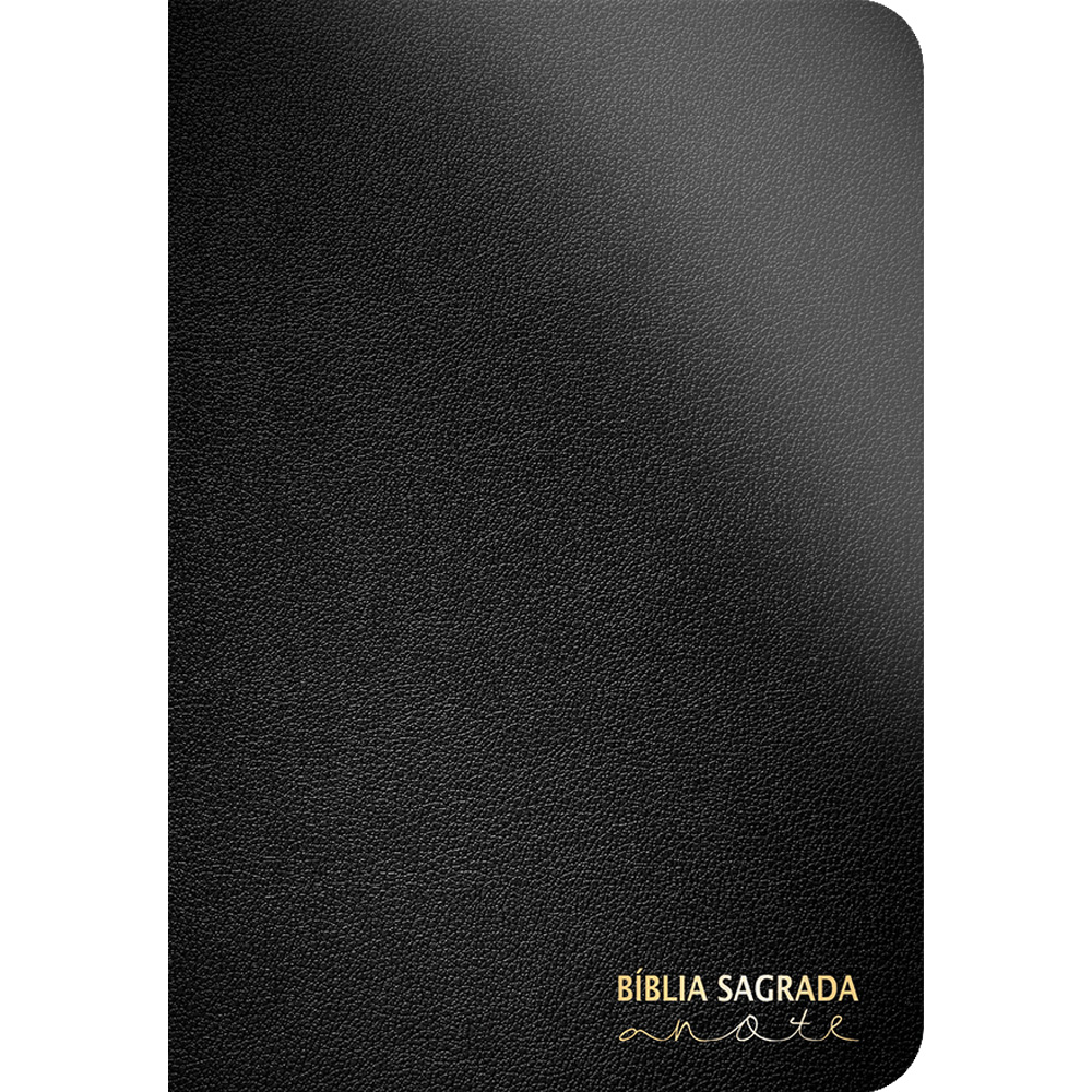 Bíblia Anote Preta | NVI | Letra Grande | Com Espaço Para Anotações