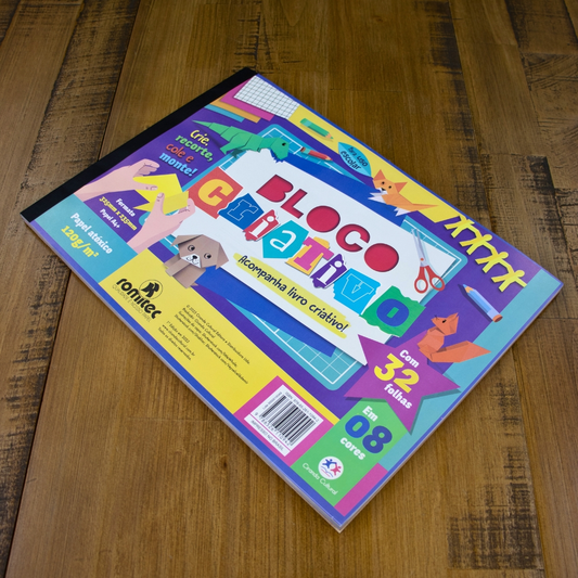 Bloco Criativo | Crie Recorte Cole e Monte