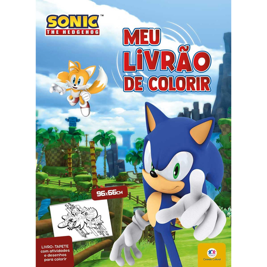 Meu Livrão de Colorir| Sonic