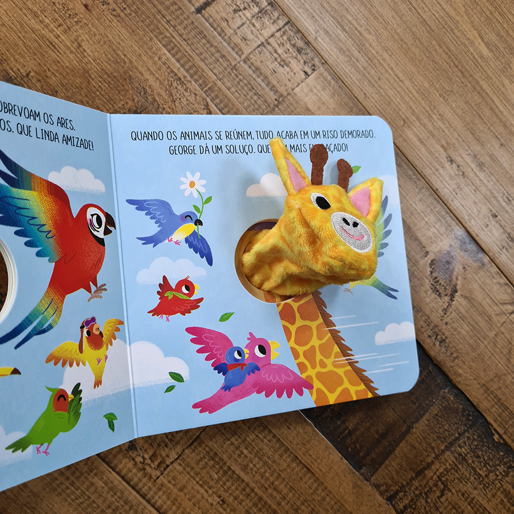Girafinha | Com Um Dedoche Divertido