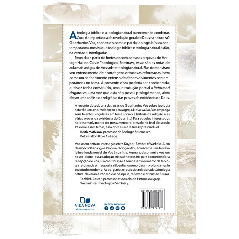 Teologia Natural | Geerhardus Vos