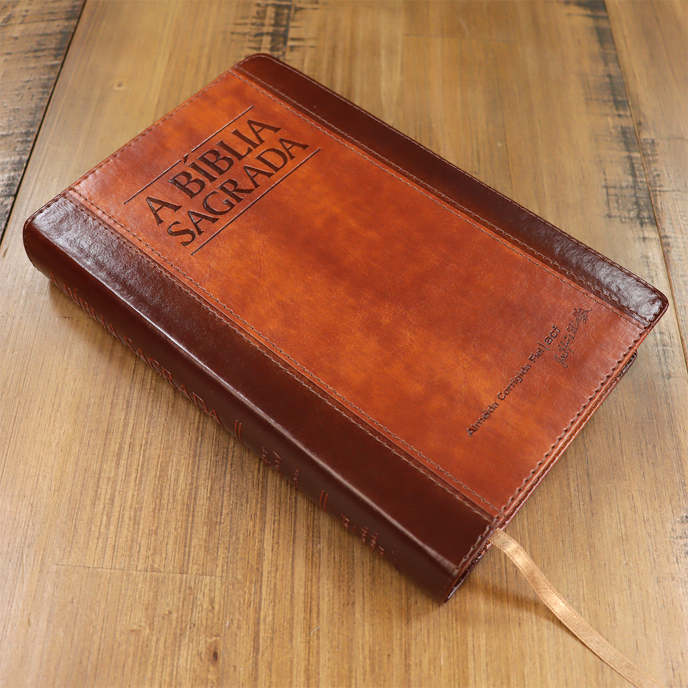 Bíblia Sagrada | ACF | Letra Grande Super Legível | Chocolate Havana