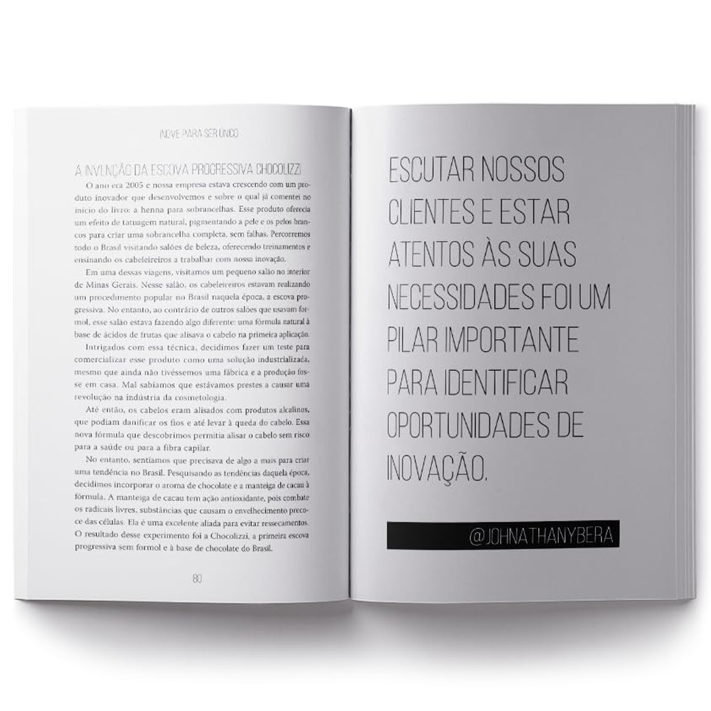 Inove Para Ser Único | Johnathan Alves