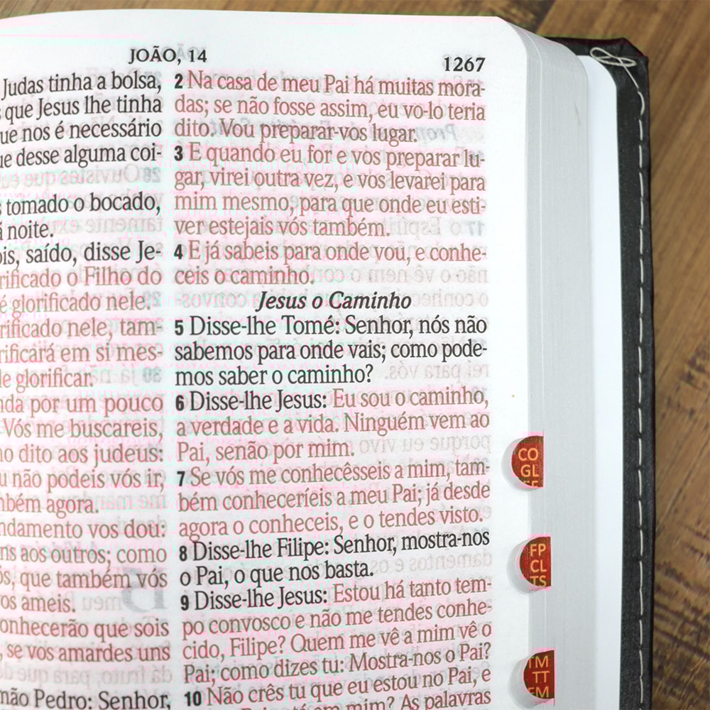 Bíblia Sagrada | ARC | Letra Hipergigante | Capa Luxo Preta e Vinho| Harpa 774
