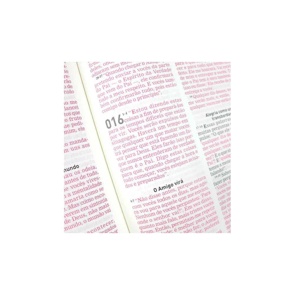 A Bíblia A Mensagem | Letra Gigante | Capa Luxo Vermelha