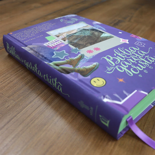 Bíblia da Garota Cristã | NTLH | Leitura Perfeita | Capa dura Roxa