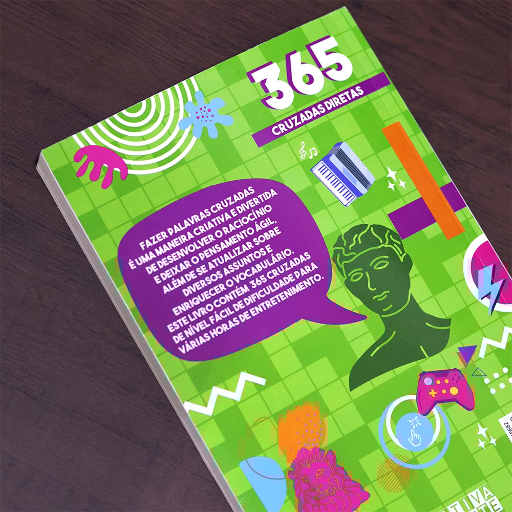 Livro 365 Cruzadas Diretas | Nível Fácil II