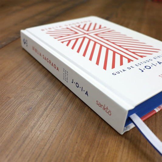 Bíblia Sagrada | Com Guia De Estudo Biblico JOIA | NVT | Letra Normal | Capa Creme