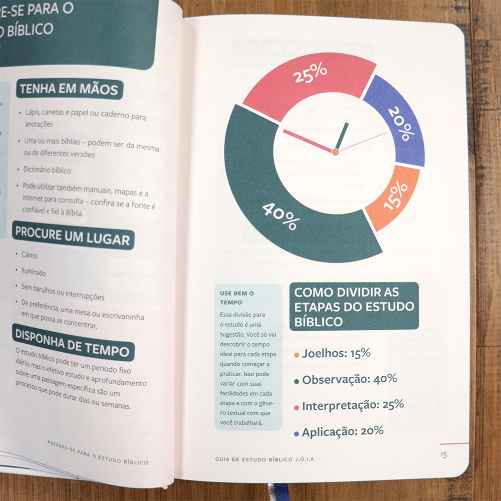Bíblia Sagrada | Com Guia De Estudo Biblico JOIA | NVT | Letra Normal | Capa Creme