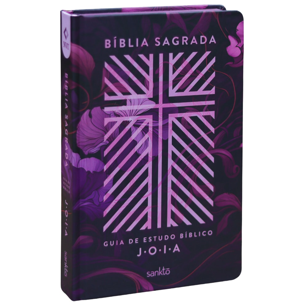 Bíblia Sagrada | Com Guia De Estudo Biblico JOIA | NVT | Letra Normal | Capa Floral
