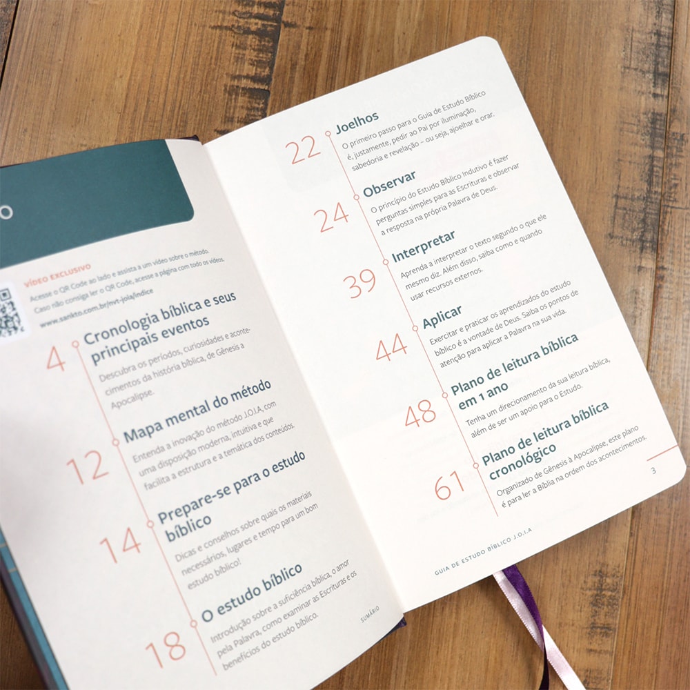 Bíblia Sagrada | Com Guia De Estudo Biblico JOIA | NVT | Letra Normal | Capa Floral