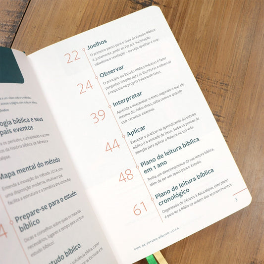 Bíblia Sagrada | Com Guia De Estudo Biblico JOIA | NVT | Letra Normal | Capa Verde