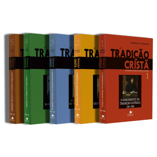 Box A Tradição Cristã | Volume de 1 a 5 | Jaroslav Pelikan