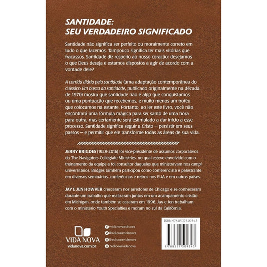 A Corrida Diária Pela Santidade | Jerry Bridges