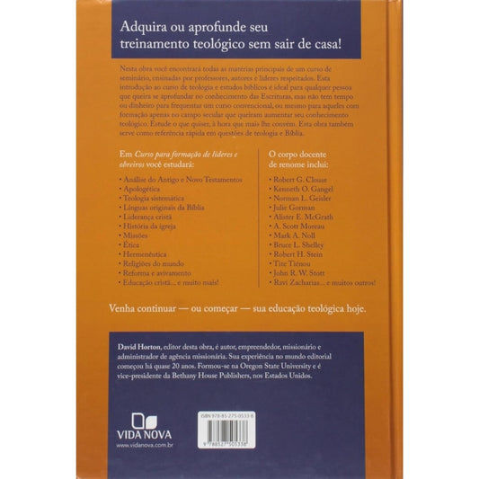 Curso Para Formação de Líderes e Obreiros | David Horton