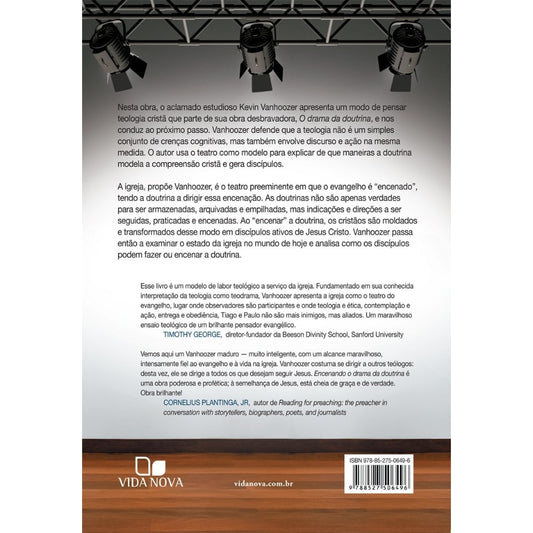 Encenando o Drama da Doutrina | Kevin J Vanhoozer