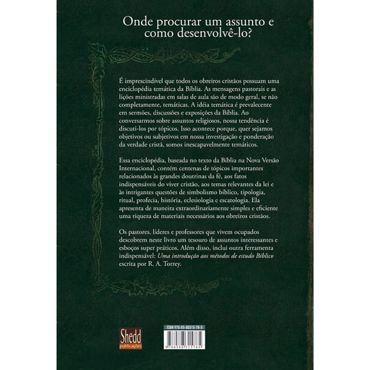 Enciclopédia Temática da Bíblia | Shedd Publicações