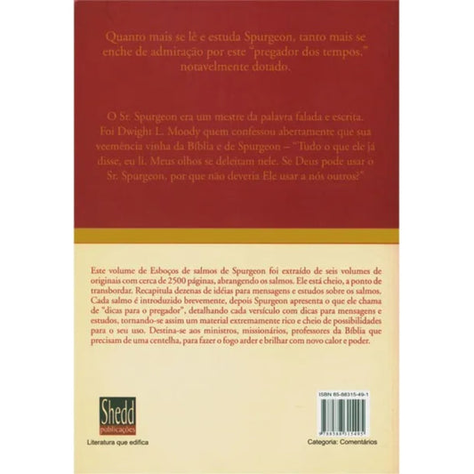 Esboços Bíblicos de Salmos | C H Spurgeon