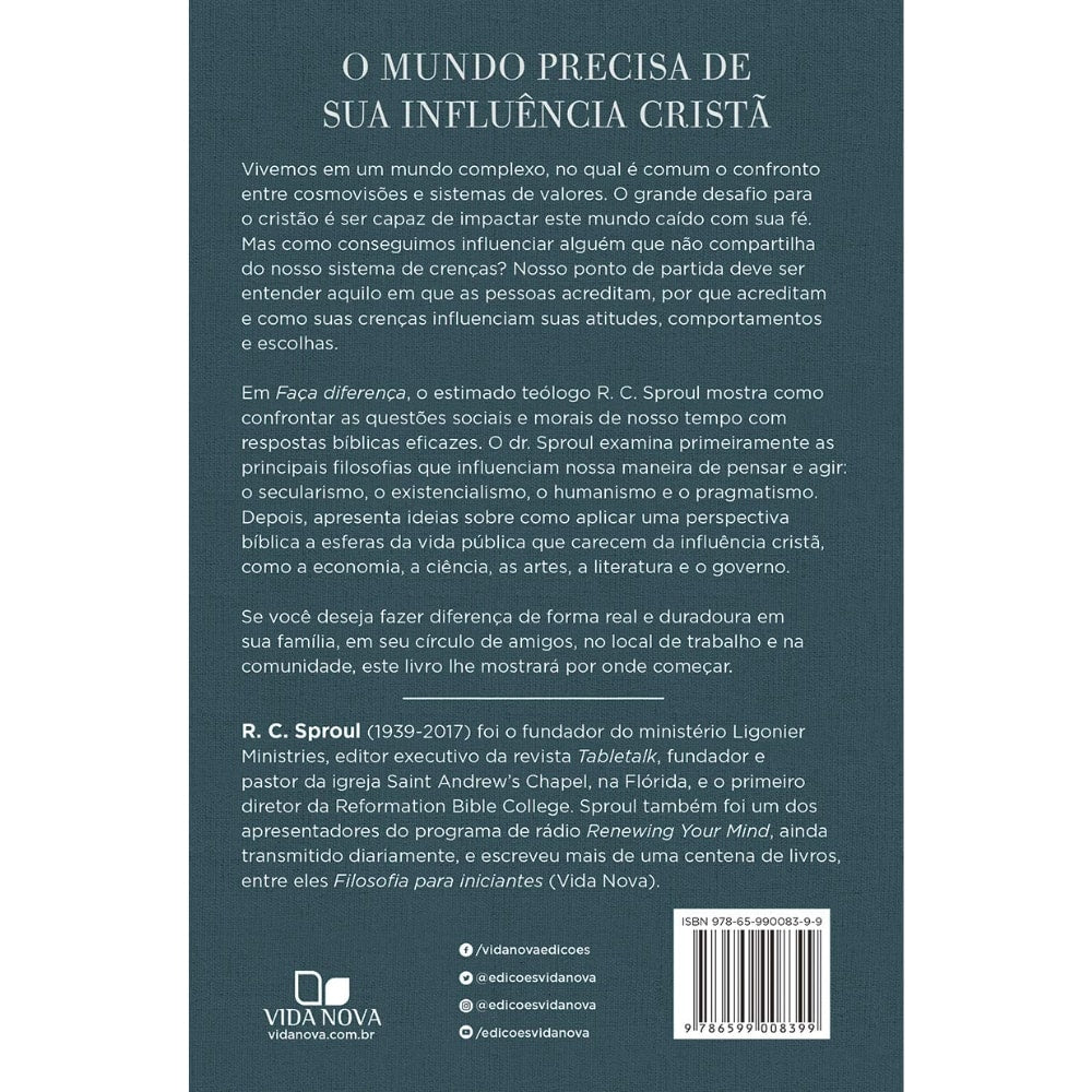Faça Diferença | R C Sproul