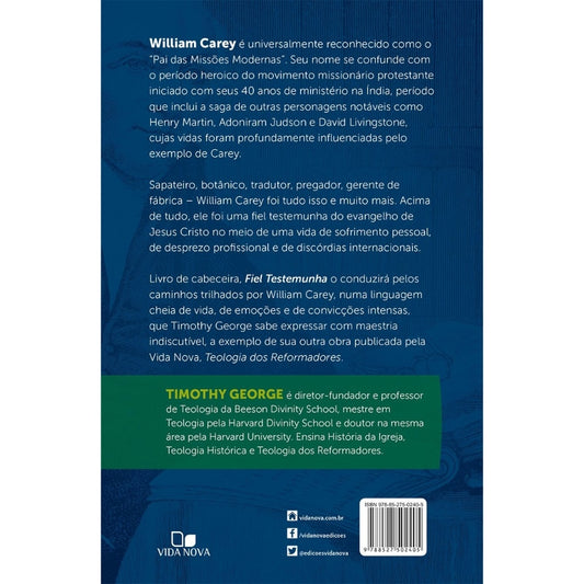 A Vida e a Obra de William Carey | Timothy George