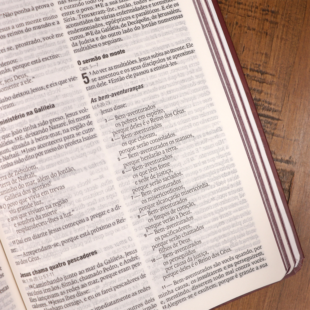 Bíblia Sagrada Coração Puro | NAA | Letra Normal | Capa Dura