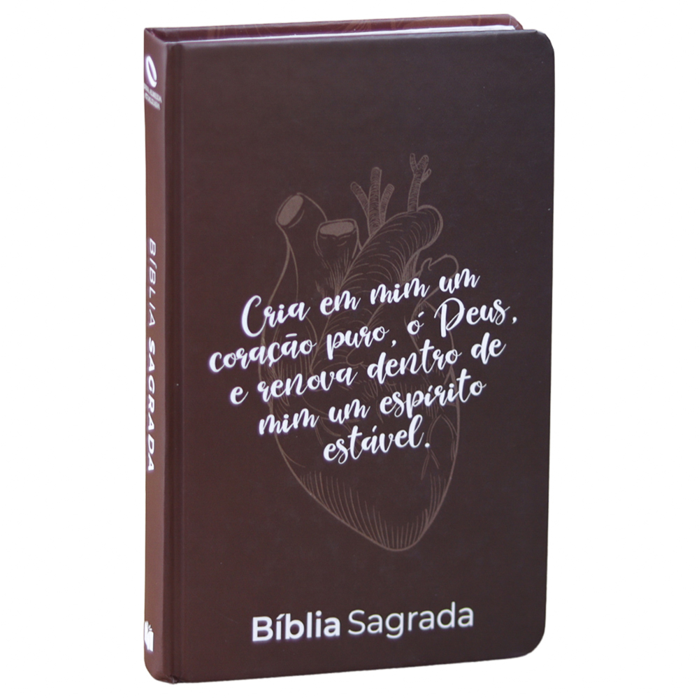 Bíblia Sagrada Coração Puro | NAA | Letra Normal | Capa Dura