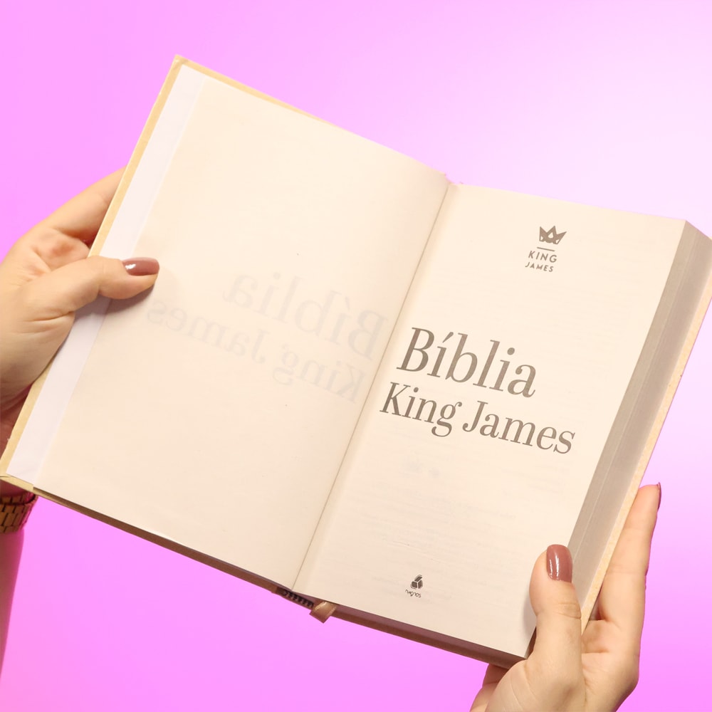 Bíblia King James 1611 | KJC | Capa Majestade | Capa Dura