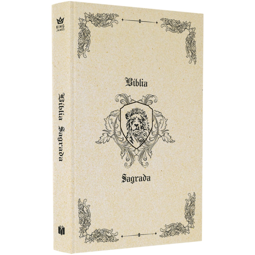 Bíblia King James 1611 | KJC | Capa Majestade | Capa Dura