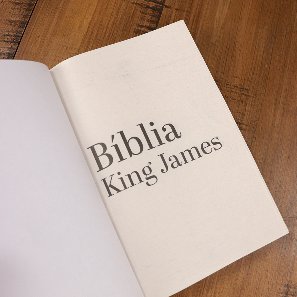 Bíblia King James 1611 | KJC | Capa Formosura | Capa Dura