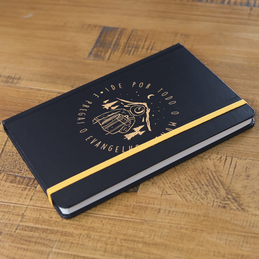 Caderno Moleskine | Com Pauta | Ide Por Todo o Mundo