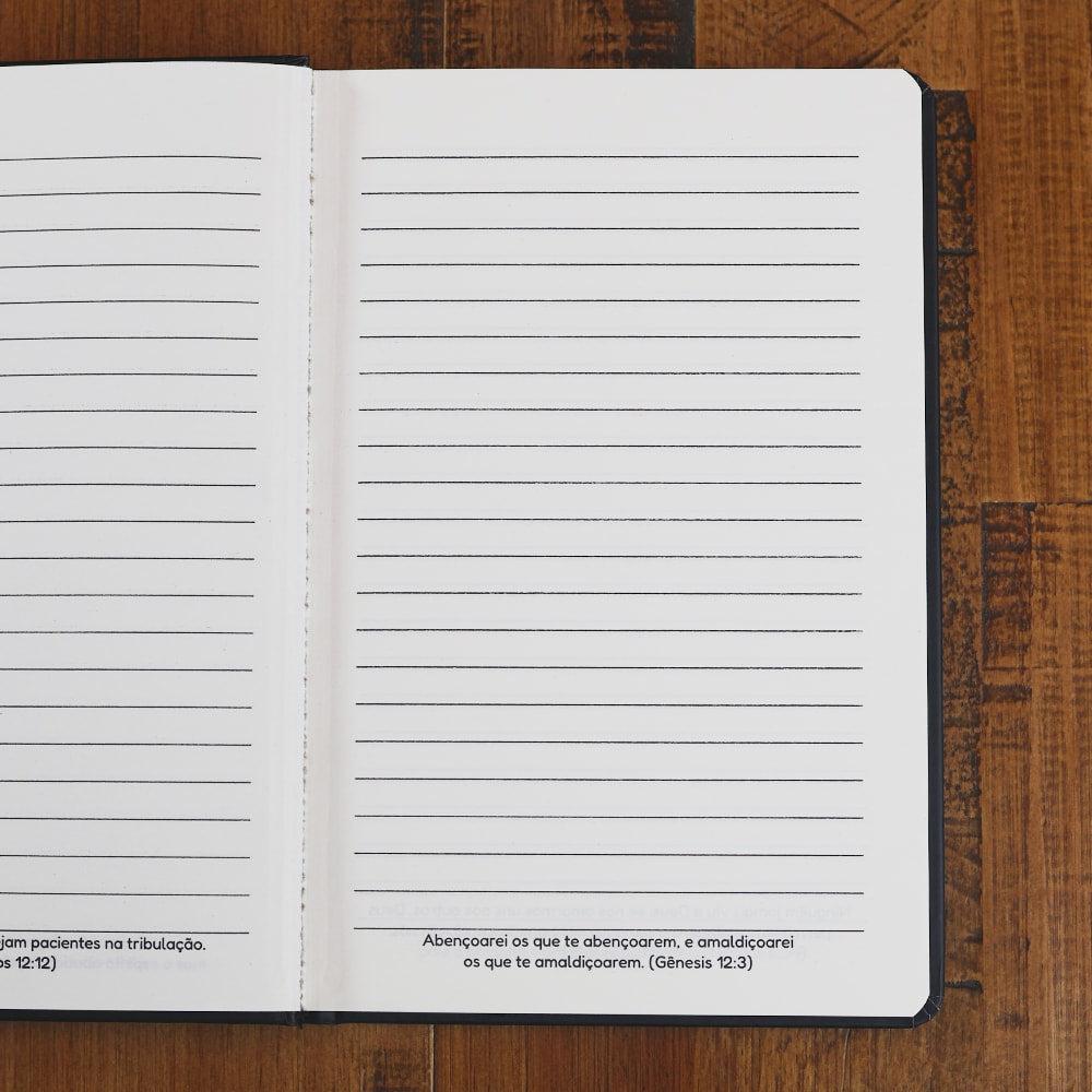 Caderno Moleskine | Com Pauta | Ide Por Todo o Mundo