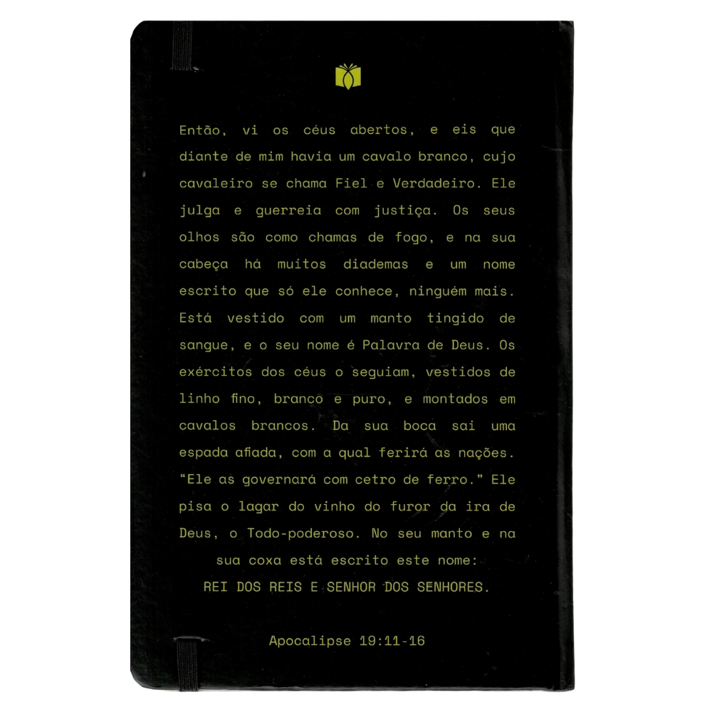 Caderno Moleskine | Com Pauta | Jesus is King
