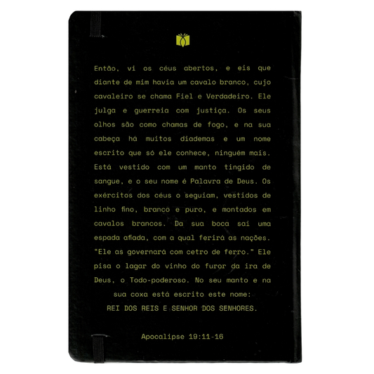 Caderno Moleskine | Com Pauta | Jesus is King