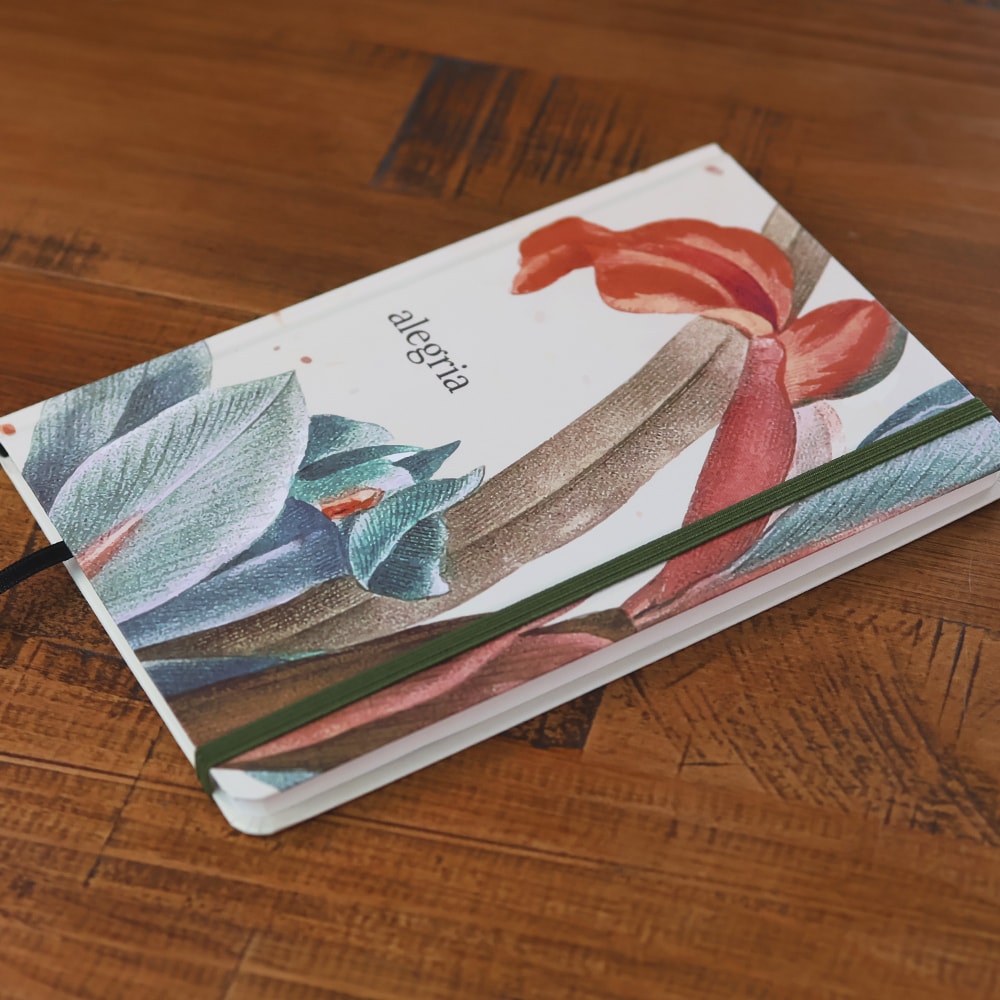 Caderno Moleskine | Com Pauta | Capa Alegria