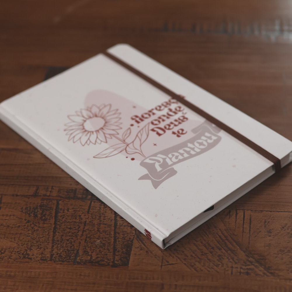 Caderno Moleskine | Com Pauta | Floresça Onde Deus Te Plantou