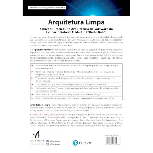 Arquitetura Limpa | Robert C Martin