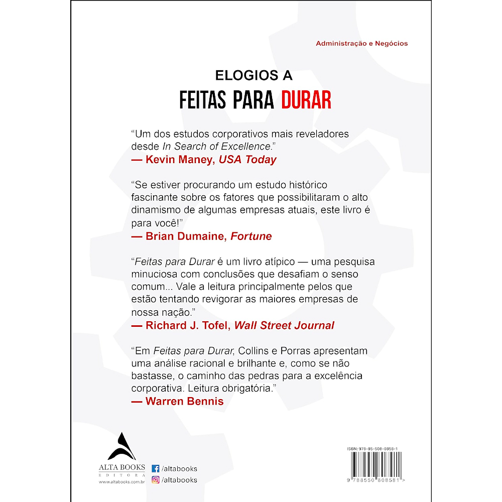 Feitas para Durar | Jerry I Porras e Jim Collins