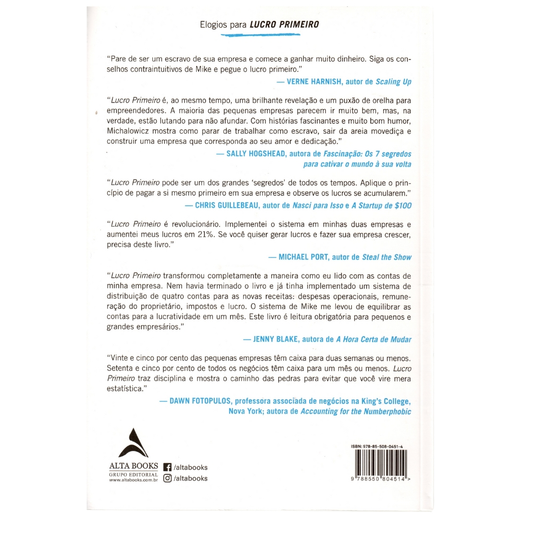 Lucro Primeiro | Mike Michalowicz