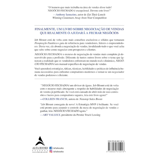 Negócio Fechado | Jeb Blount