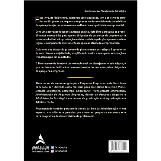 Planejamento Estratégico para Pequenas Empresas | Arnaldo Rosa de Andrade