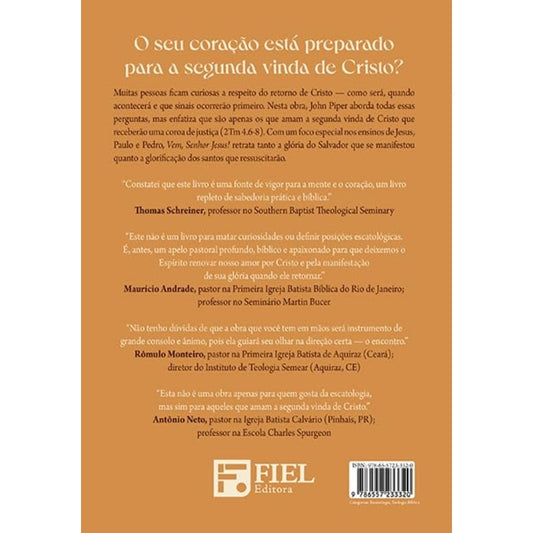 Vem Senhor Jesus | John Piper