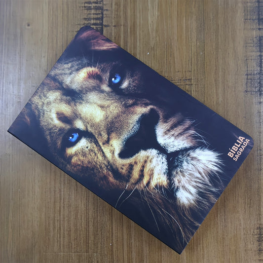 Bíblia Sagrada | ARC | Letra Normal| Harpa Avivada e Corinhos | Leão Rei