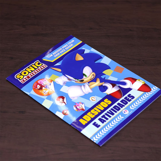 Sonic | Adesivos e Atividades | 3 a 5 anos