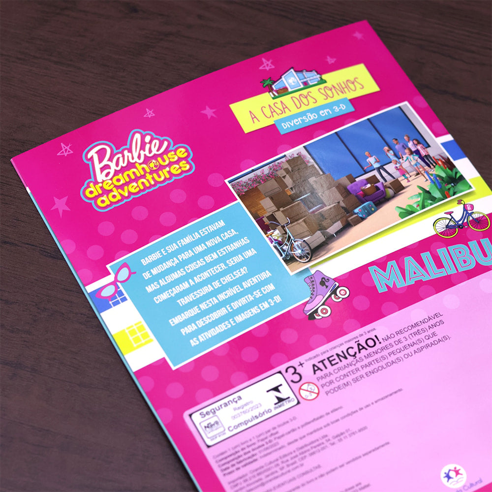 Barbie | A Casa dos Sonhos | 3-D | 3 a 5 Anos