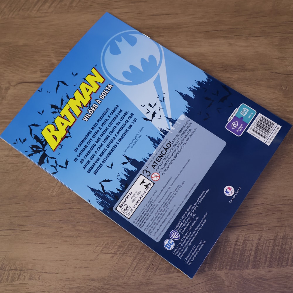 Batman | Vilões À Solta | Diversão Em 3-D | 3 A 5 Anos