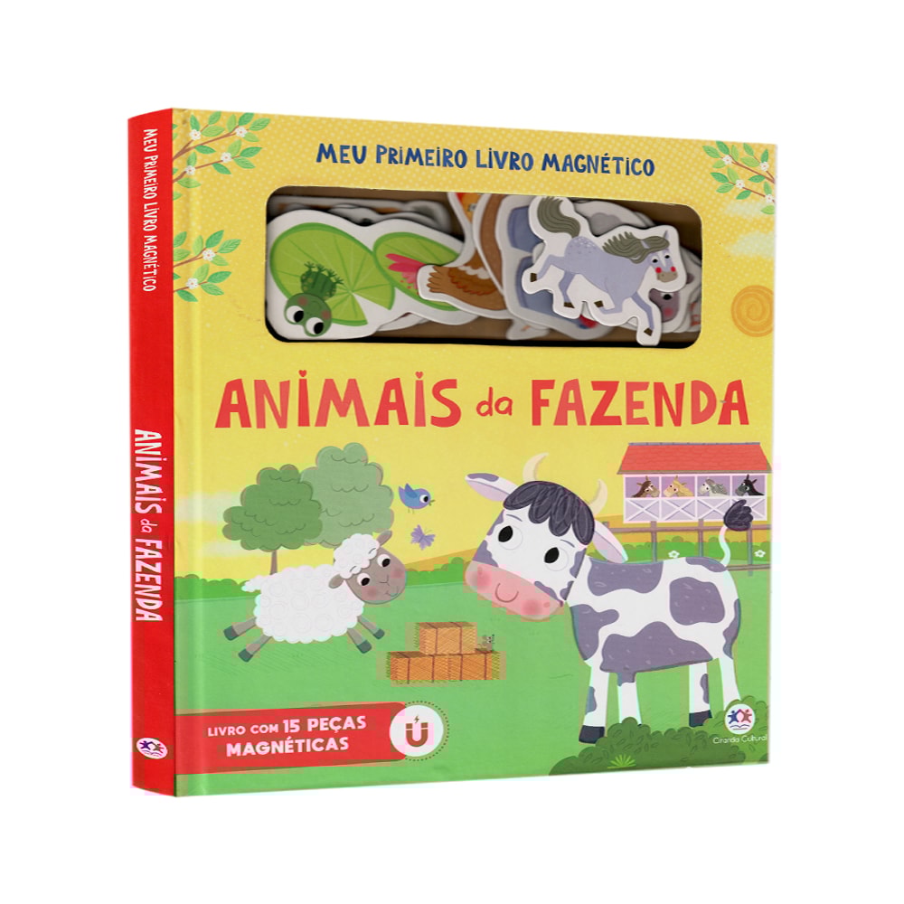 Meu Primeiro Livro Magnético | Animais da Fazenda