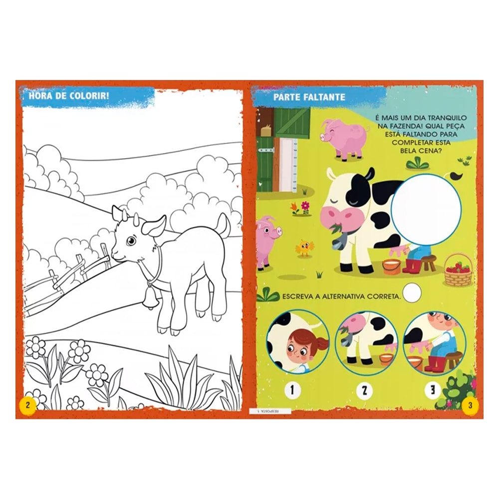 Animais da Fazenda | Passatempos Divertidos