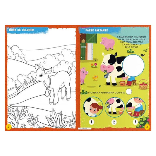 Animais da Fazenda | Passatempos Divertidos