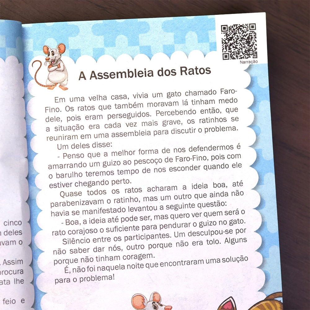 365 Histórias Para Ler e Ouvir Qr Code | Xaropinho | 3 a 8 anos